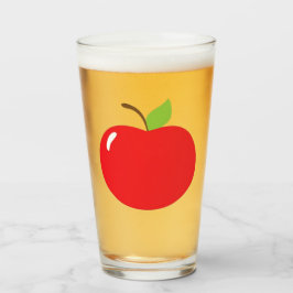 Cute Apple, din Öga-Roligt-Tecknad Glaskopp