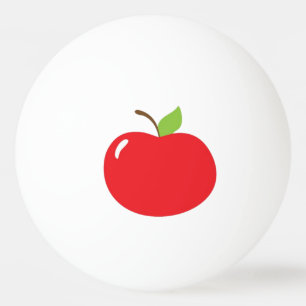 Cute Apple, din Öga-Roligt-Tecknad Pingisboll