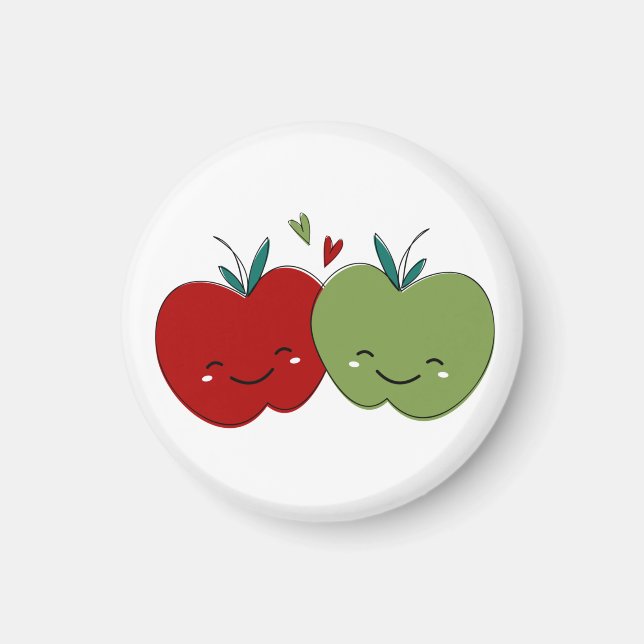 Cute Apple Magnet (Framsidan)