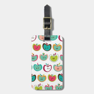 Cute äpple mönster bagagebricka