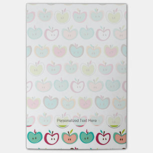Cute Apple mönster Post-it Block