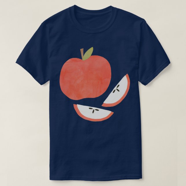 Cute Apple T Shirt (Design framsida)