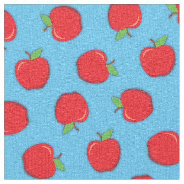 Cute Apples skolundervisare Tyg (Närbild)