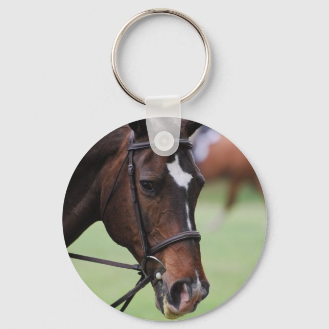 Cute Arabian Horse Keychain Nyckelring (Framsida)