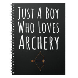 Cute Archery Gifts For Baby Boys Kids Archer Sport Anteckningsbok
