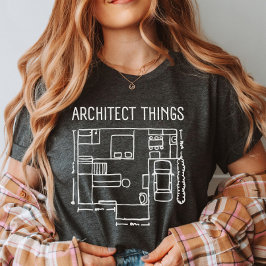 Cute Architect-lärare | Arkitektur Major Grad T Shirt
