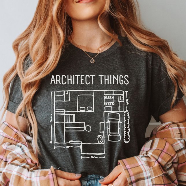 Cute Architect-lärare | Arkitektur Major Grad T Shirt (Skapare uppladdad)