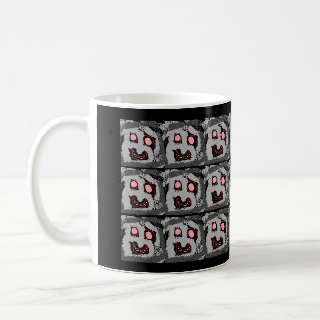 Cute Arg Monster Kaffemugg (Vänster)