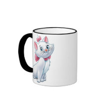 Cute Aristocats White och Rosa Cat Disney