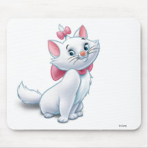Cute Aristocats White och Rosa Cat Disney
