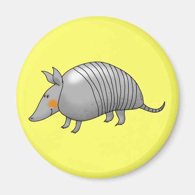 Cute armadillo magnet (Framsidan)