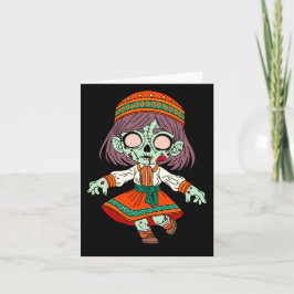 Cute Armenian Zombie Anteckningskort