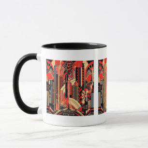 Cute Art Deco älskare Mugg