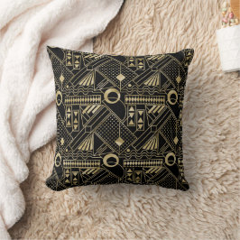 Cute Art deco mönster dekorkudde Kudde