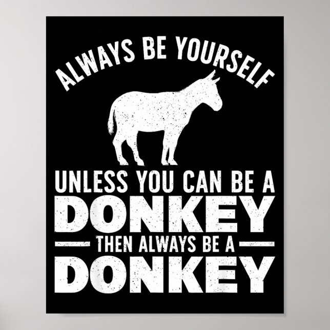 Cute Art For Men Women Kid Safari Animal Lover  Poster (Framsidan)
