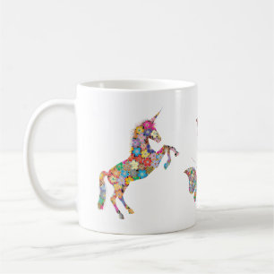 Cute Artice Butterflies anpassar Namn Kaffemugg