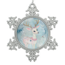 Cute Artistic Jul Animals Reindeer