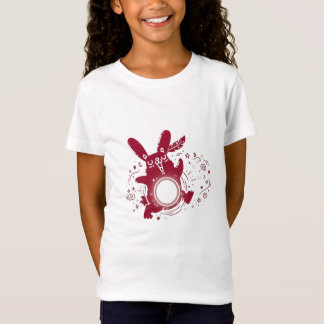 Cute Artistic Rabbit Kids' T-shirt-Pequeño Soñador T Shirt