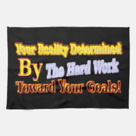 Cute Artwork Design handlar om "din verklighet". K Kökshandduk