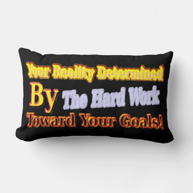 Cute Artwork Design handlar om "din verklighet". K Lumbarkudde (Framsida)