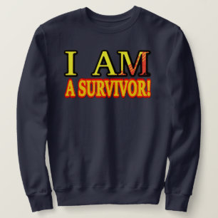 Cute Artwork Design ’SURVIVOR’. Köp nu Lång Ärmad Tröja