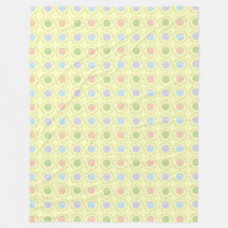 Cute-as-a-Button Blanket Fleecefilt