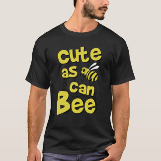 Cute as Buzzing Bee Porträtt t Shirt