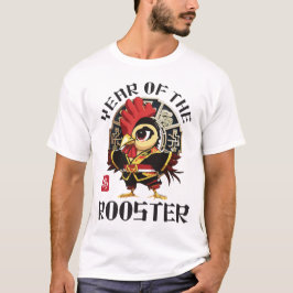 Cute Asian Chinese Tupp Zodiac Lunar År T Shirt
