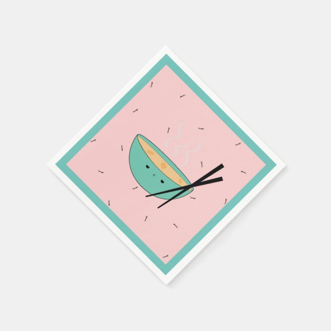 Cute asian soppa pappra blöjor pappersservett (Hörn)