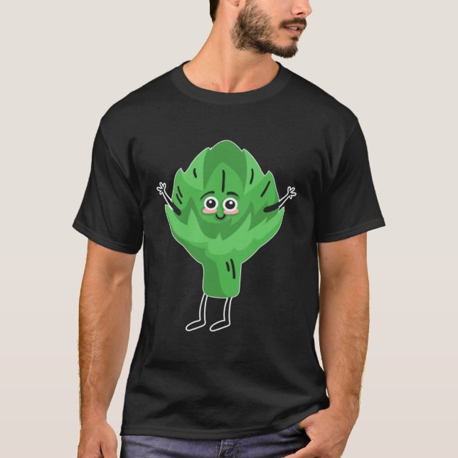 Cute Asparagus Delicious Asparagus Soup Green Vege T Shirt (Framsida)