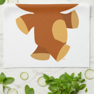 Cute Assertive Tecknad Bear Kitchen Towel Kökshandduk