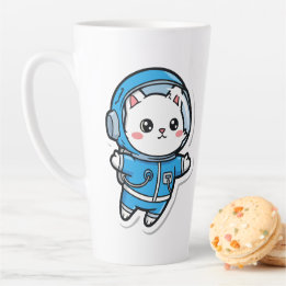 Cute Astronaut Cat Kawaii 
