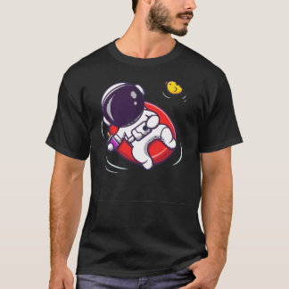 Cute Astronaut i Bassäng T Shirt