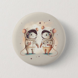 Cute Astronaut Råtta par Knapp