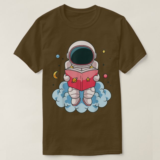 Cute Astronaut T Shirt (Design framsida)