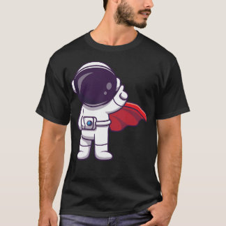 Cute Astronaut Toppen Hero T Shirt