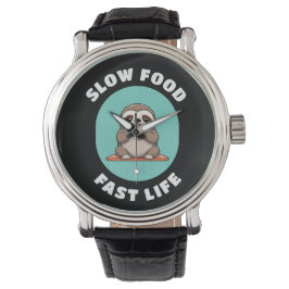 Cute ätande Kawaii Sloth Armbandsur