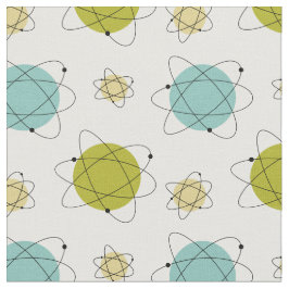 Cute Atomic Mid Century Modern Mönster Tyg