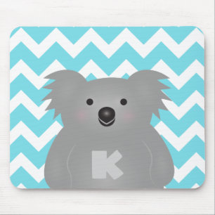 Cute Australia Baby Koala Bear Monogram Musmatta