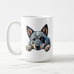 Cute Australian Cattle Hund design" Kaffemugg