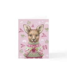 Cute Australian - Julkort för djur