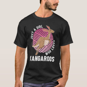 Cute Australian Kangaroo Zoo Animal Aussie Kangar T Shirt