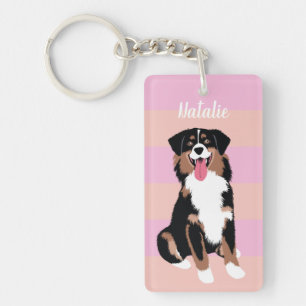 Cute Australian shepherd, Personlig Rosa Peach