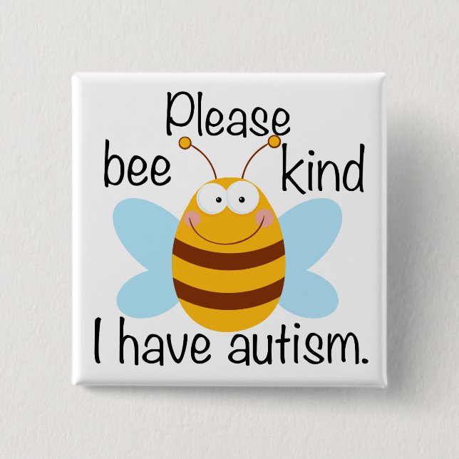 Cute Autism Pun Knapp (Framsida)