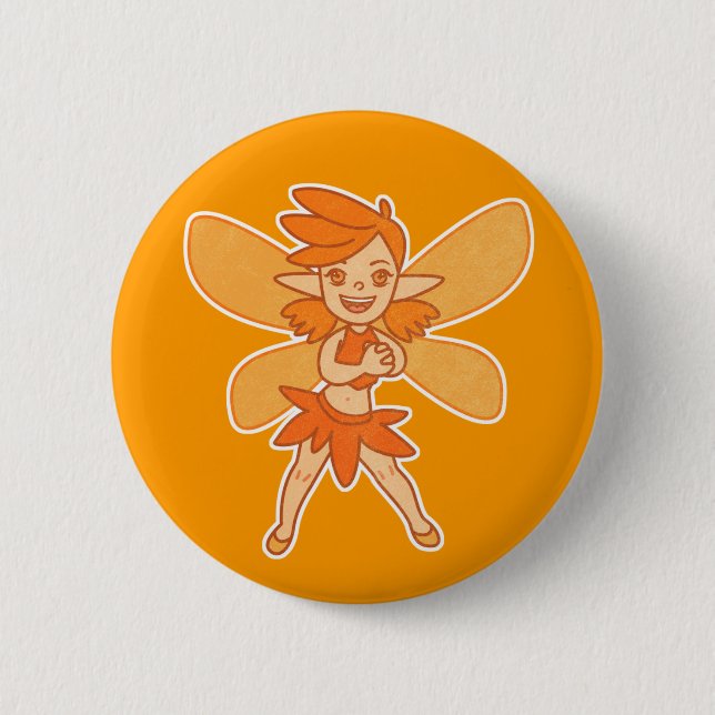Cute Autumn Fairy Knapp (Framsida)