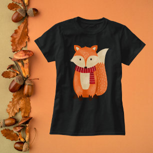 Cute Autumn Fox T Shirt