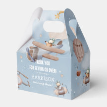 Cute Aviation Airplane Boy Födelsedagsfest