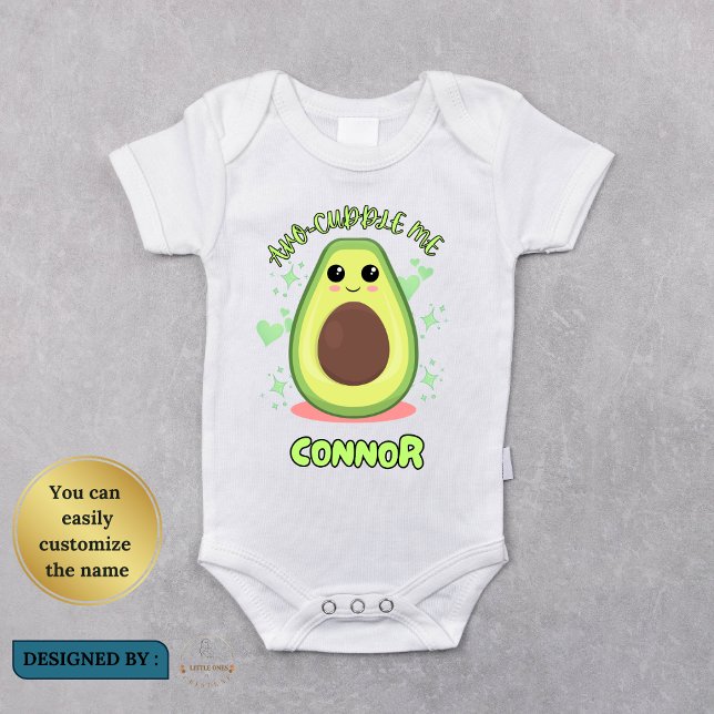 Cute Avocado Baby Bodydress och Shirt för barn T Shirt (Skapare uppladdad)