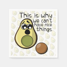 Cute Avocado Det är därför vi inte kan ha Niceförd