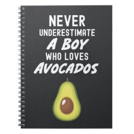 Cute Avocado Gifts For Boys Guacamole For Kids Anteckningsbok